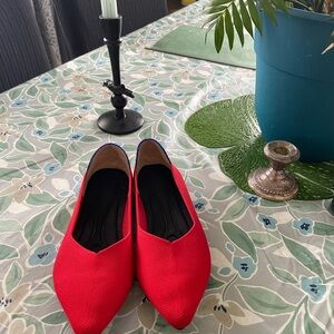 Rothy’s Elegant Red Women's Shoes (sz 7)
